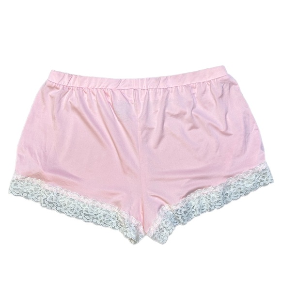 Lady Princess Pink Lace Trim Sleep Shorts - Picture 2 of 5